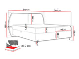 Continental bed 614829