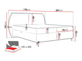 Continental bed 614829
