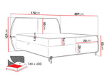Continental bed 614829
