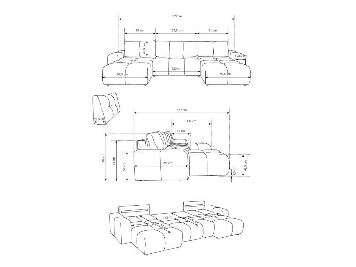 Corner sofa 614894