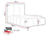 Bed 615589