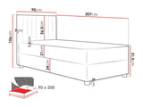 Continental bed 615765