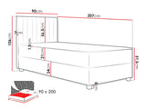 Continental bed 615765