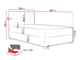 Continental bed 615765