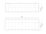 Modular sofa 592107