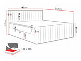 Continental bed 616765