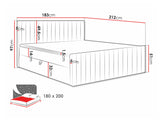 Continental bed 616765