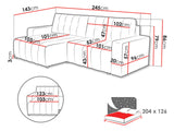 Corner sofa 616879