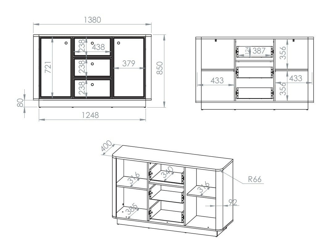 Chest of drawers 618260
