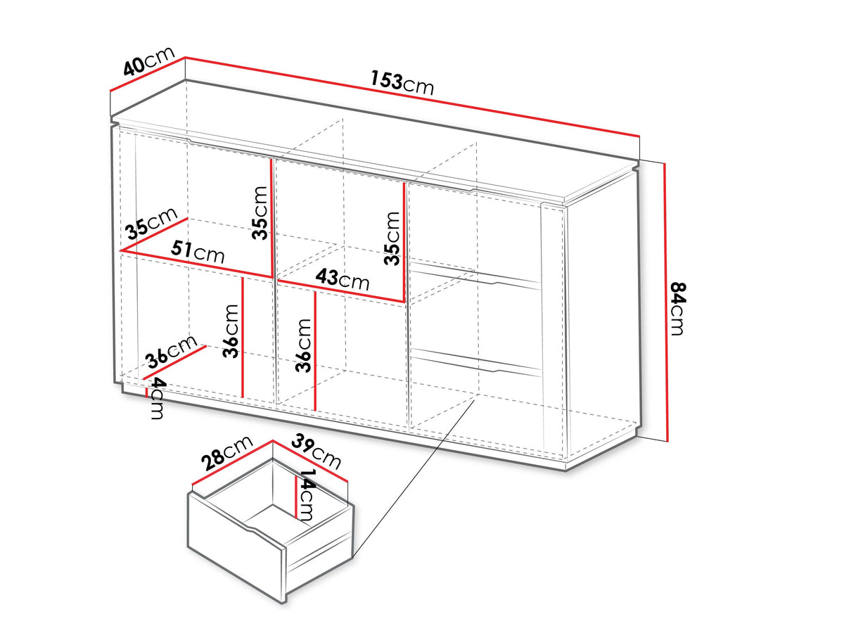 Chest of drawers 621160