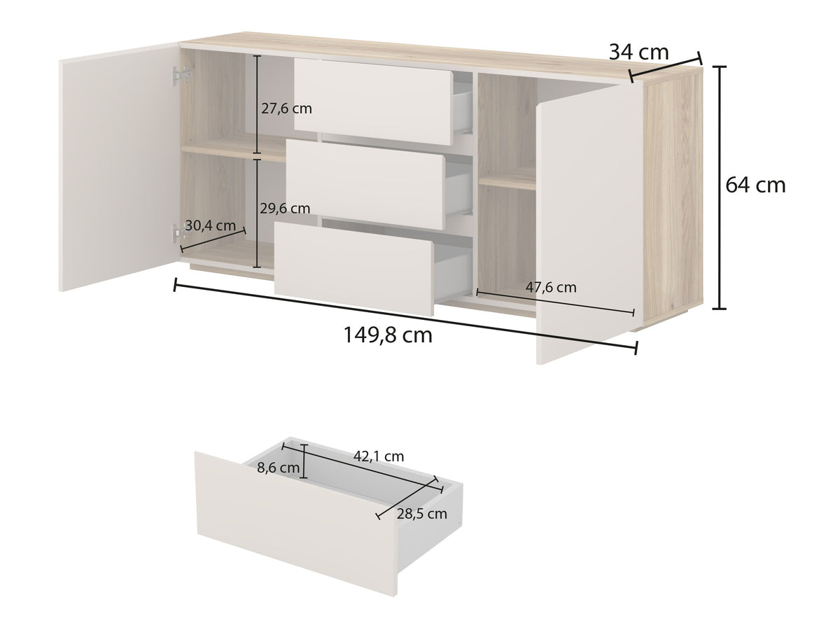 Chest of drawers 623626