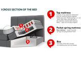 Continental bed 596997