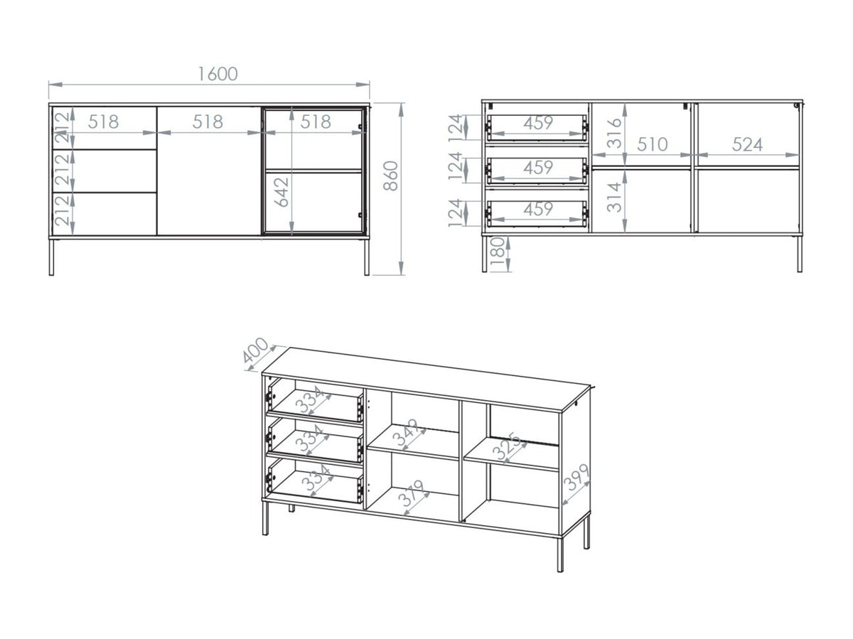 Chest of drawers 629950