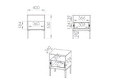 Bedside table 630002