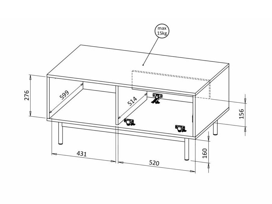 Coffee table 630325
