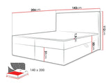 Continental bed 629463