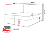 Continental bed 629463