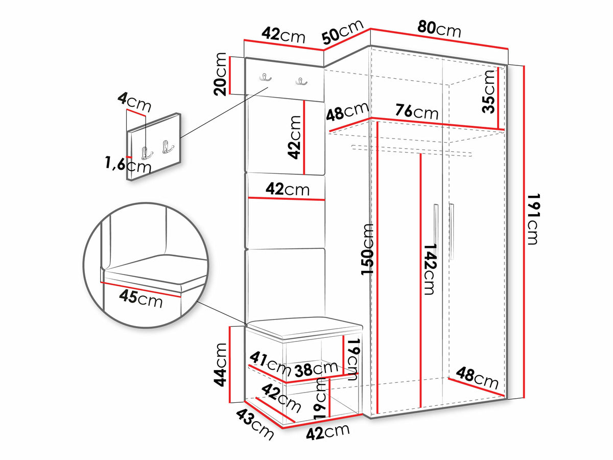 Hallway set 597245