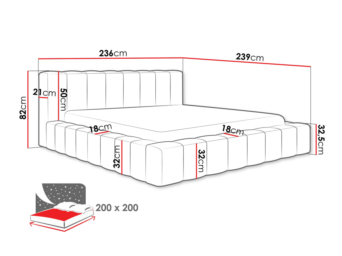 Bed 632738