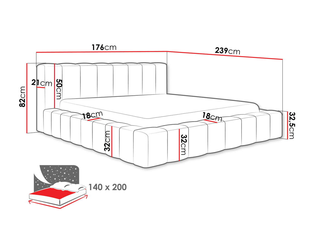Bed 632738
