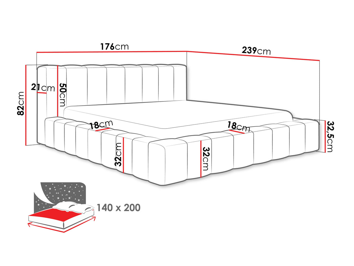 Bed 632738