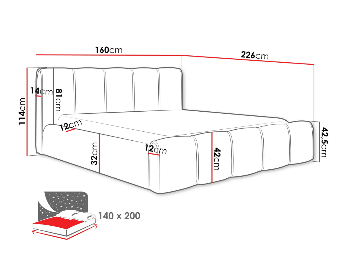Bed 632837