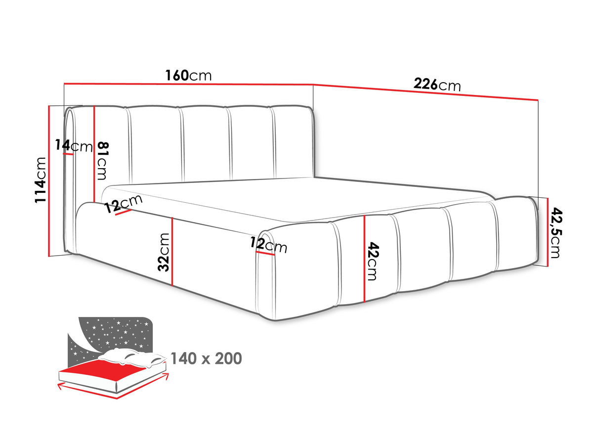 Bed 632837