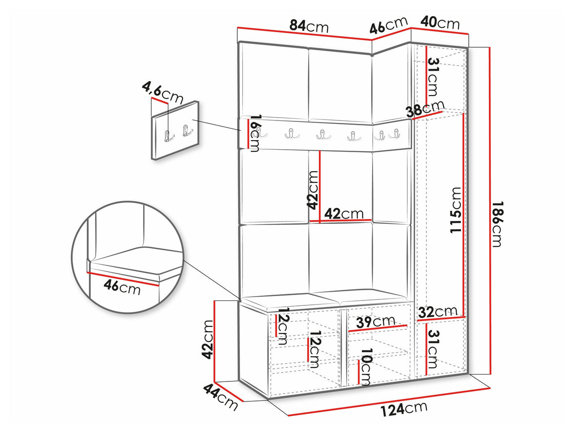 Hallway set 445511