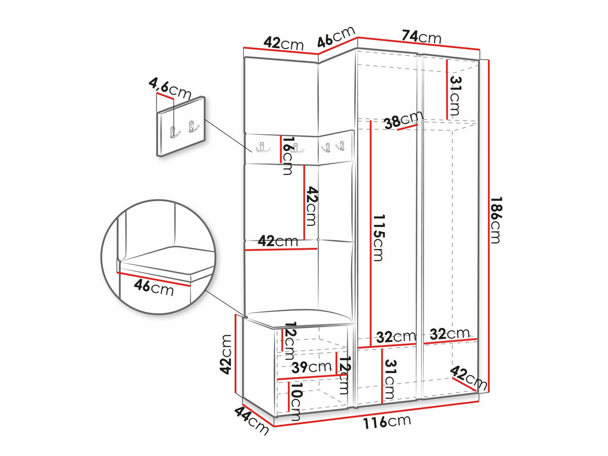 Hallway set 474648