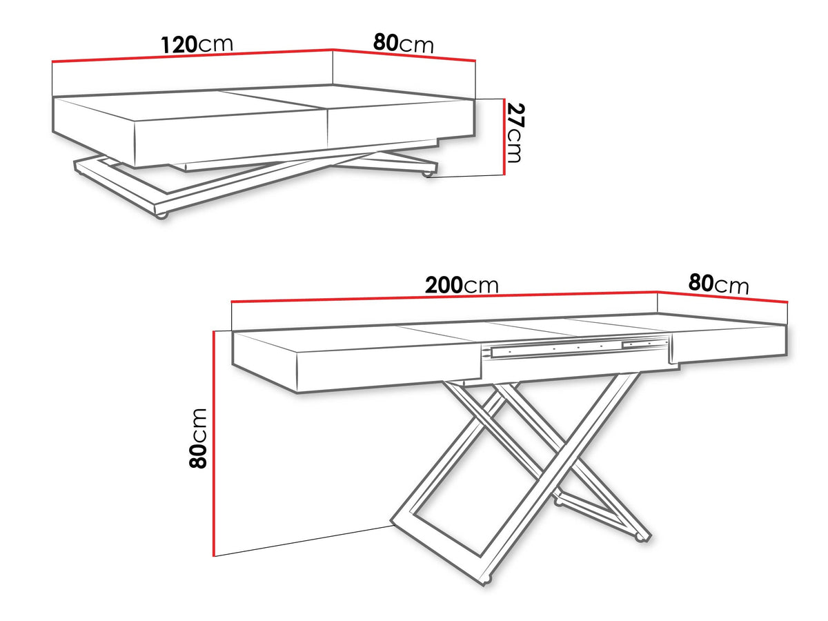 Coffee table transformer 634632