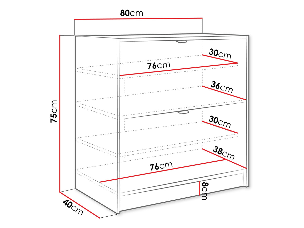 Shoe cabinet 635349