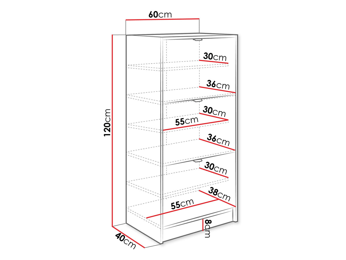 Shoe cabinet 635354