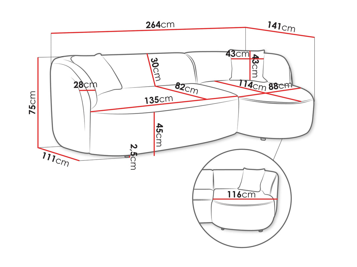 Corner sofa 636852