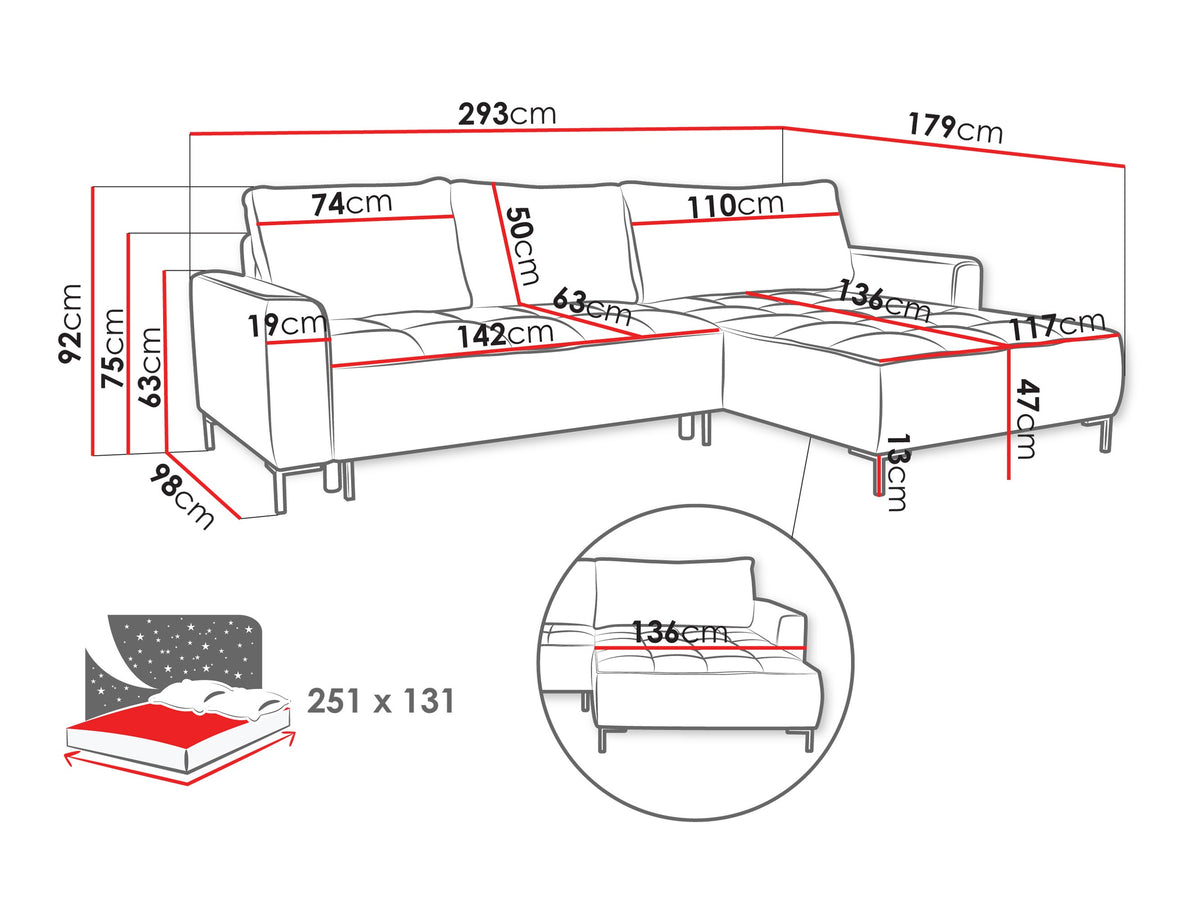 Corner sofa 637000