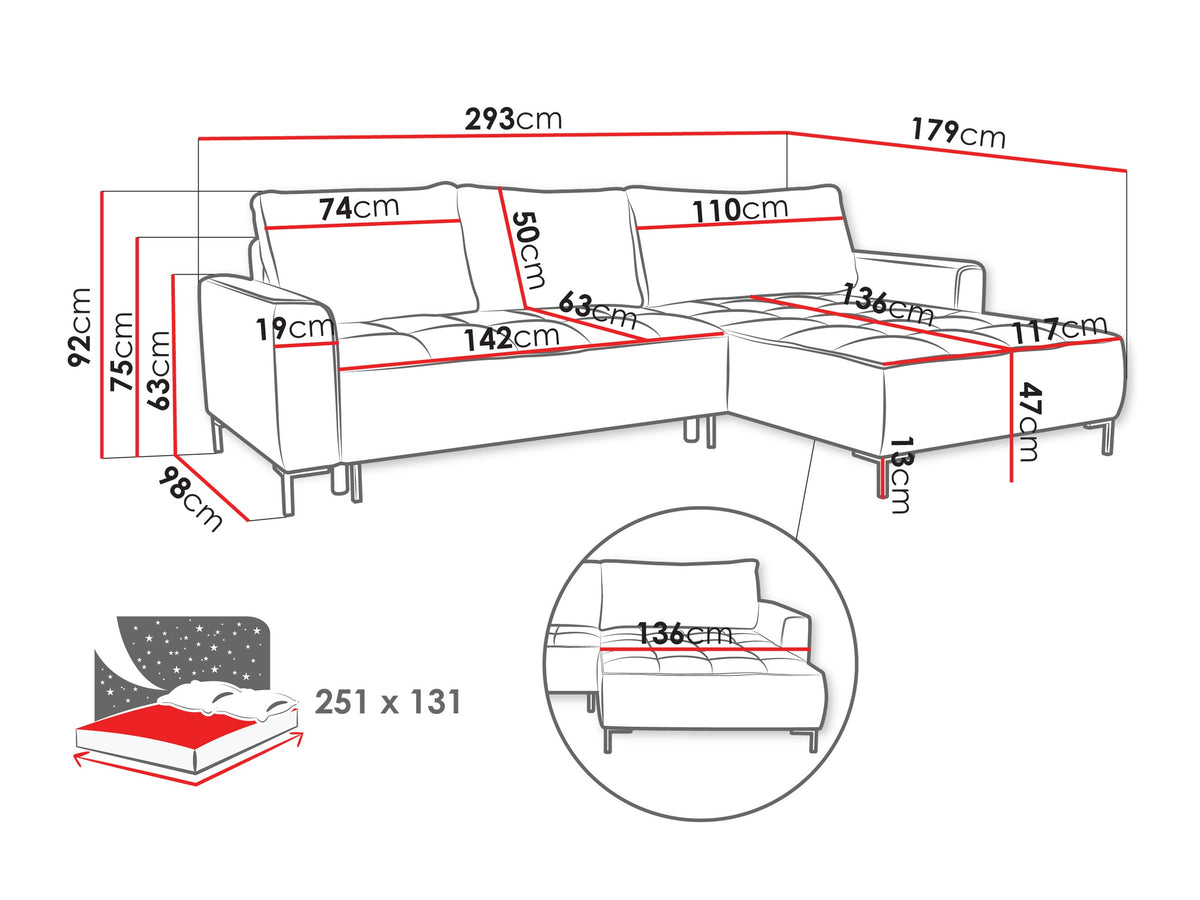 Corner sofa 637000
