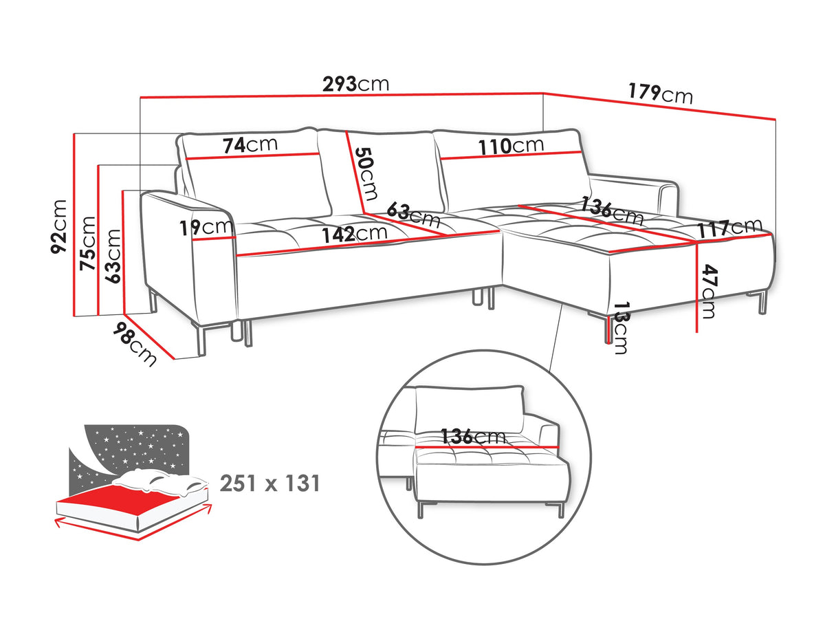 Corner sofa 637000