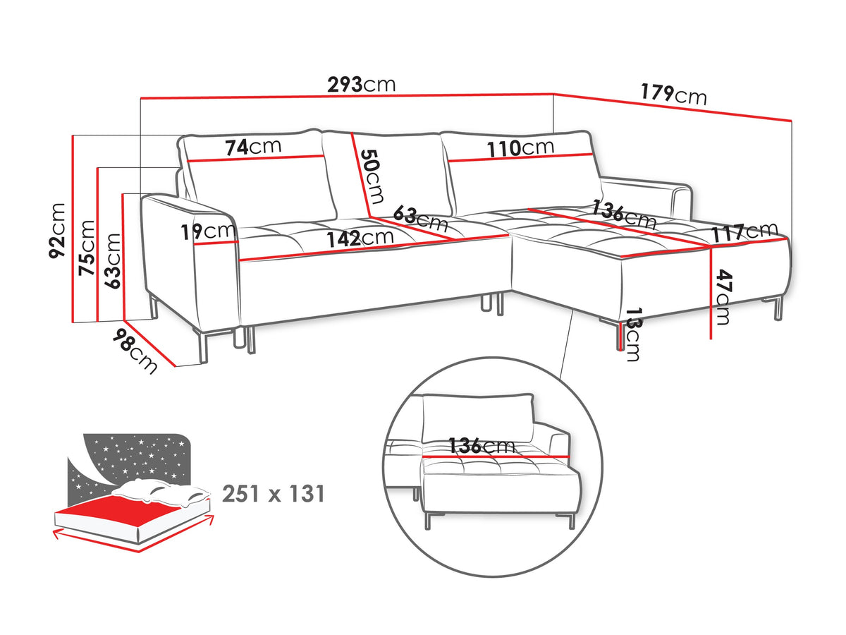 Corner sofa 637000