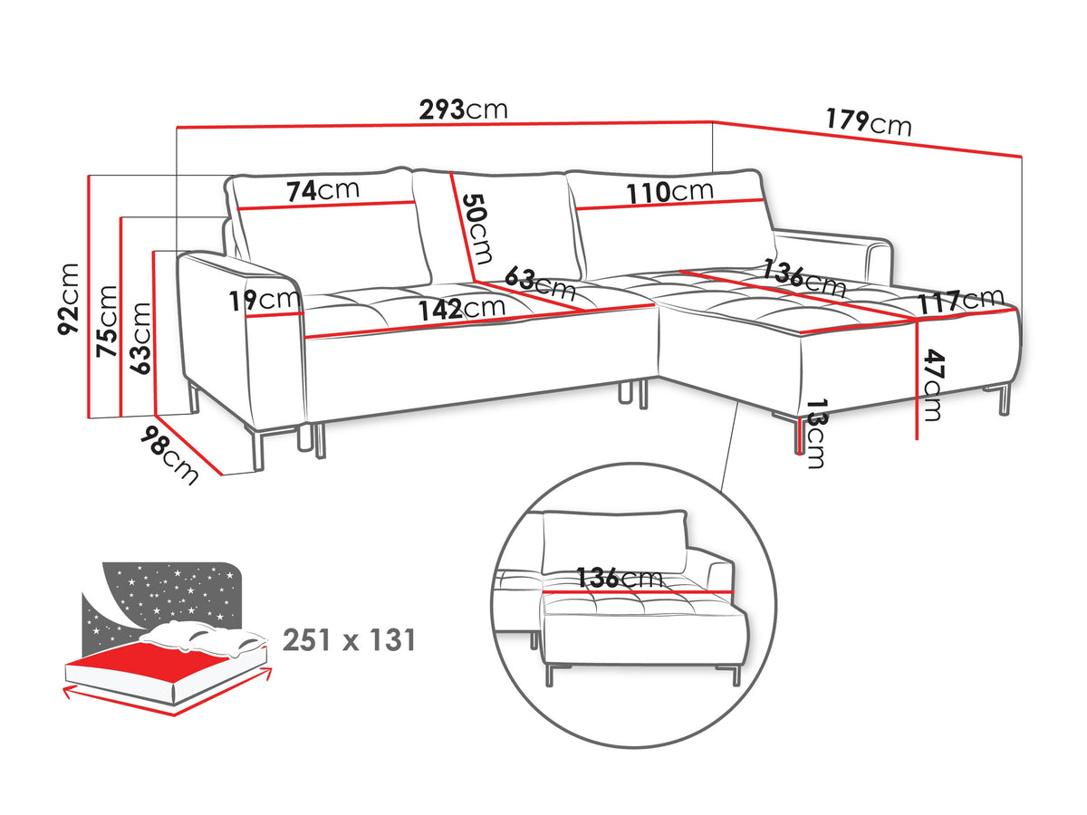 Corner sofa 637000