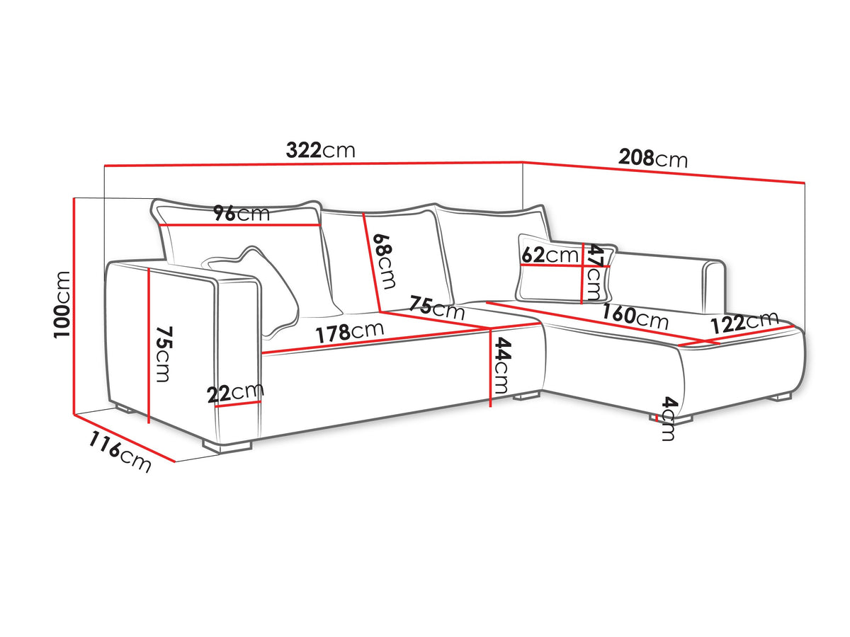 Corner sofa 637060