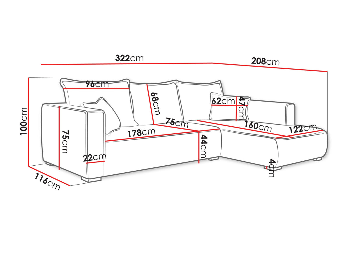 Corner sofa 637060