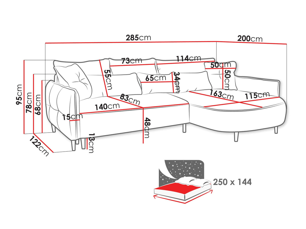 Corner sofa 637135