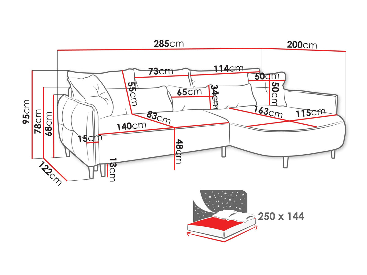Corner sofa 637135