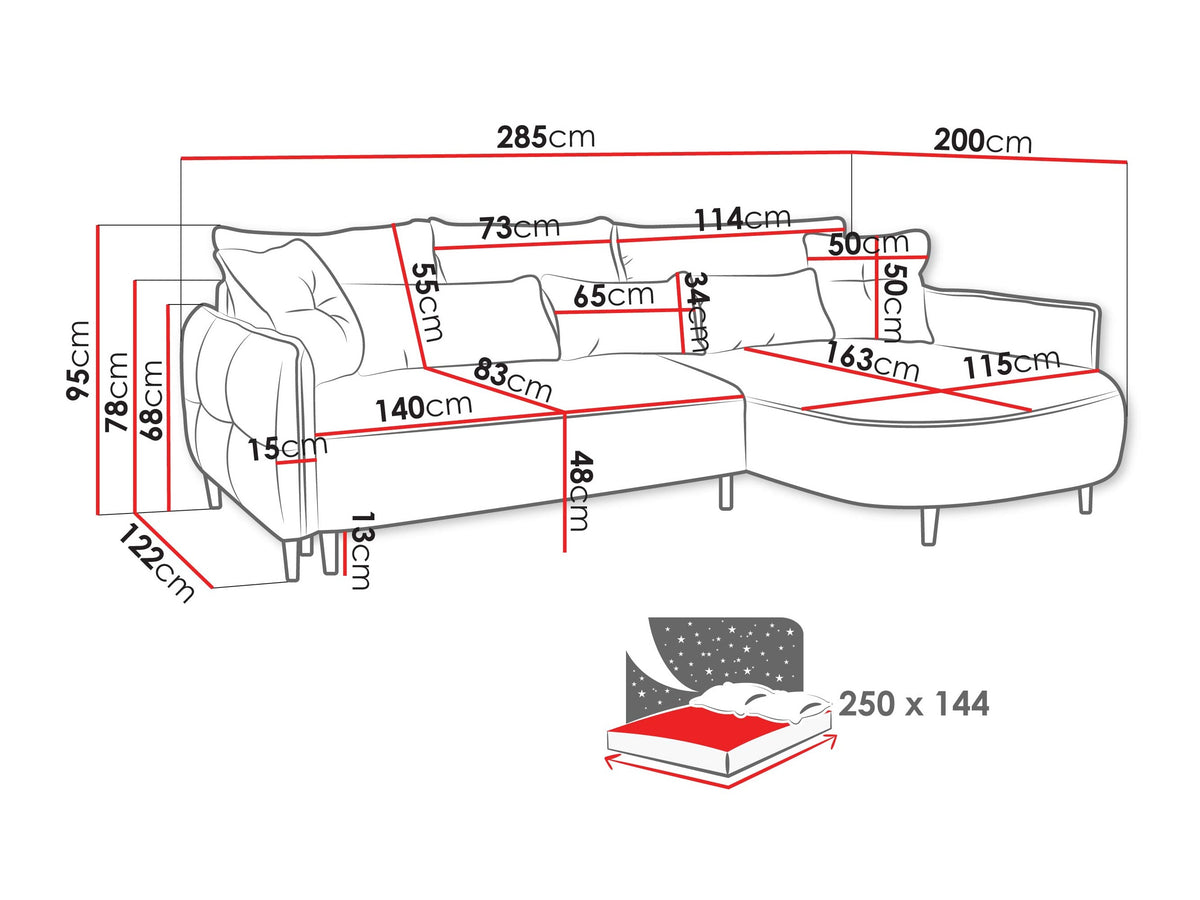Corner sofa 637135
