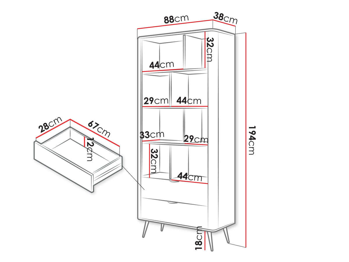 Bookcase 541311