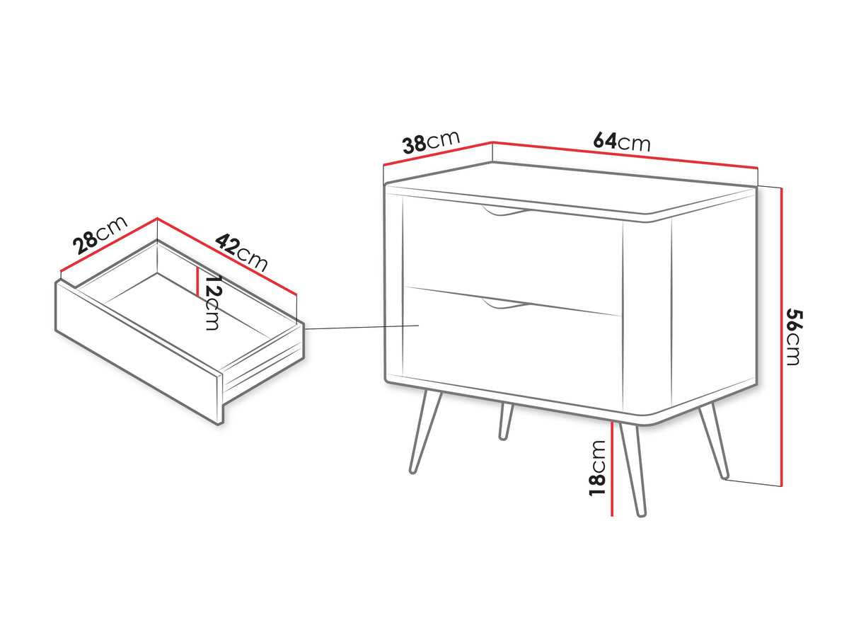 Bedside table 541323
