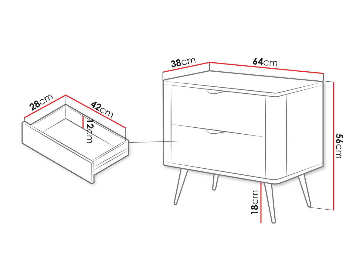 Bedside table 541323