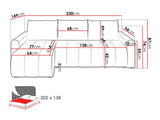 Corner sofa 637638