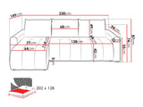 Corner sofa 637638
