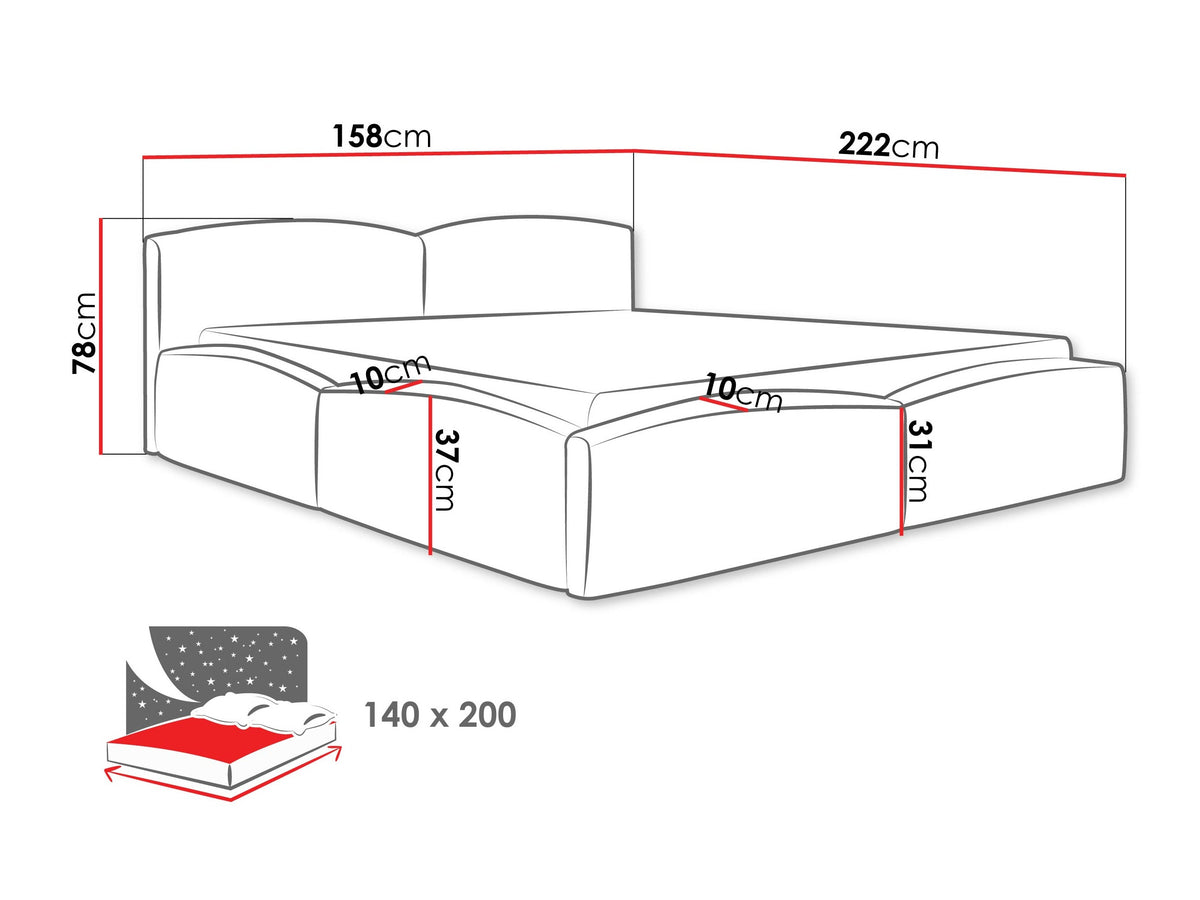 Bed 637766
