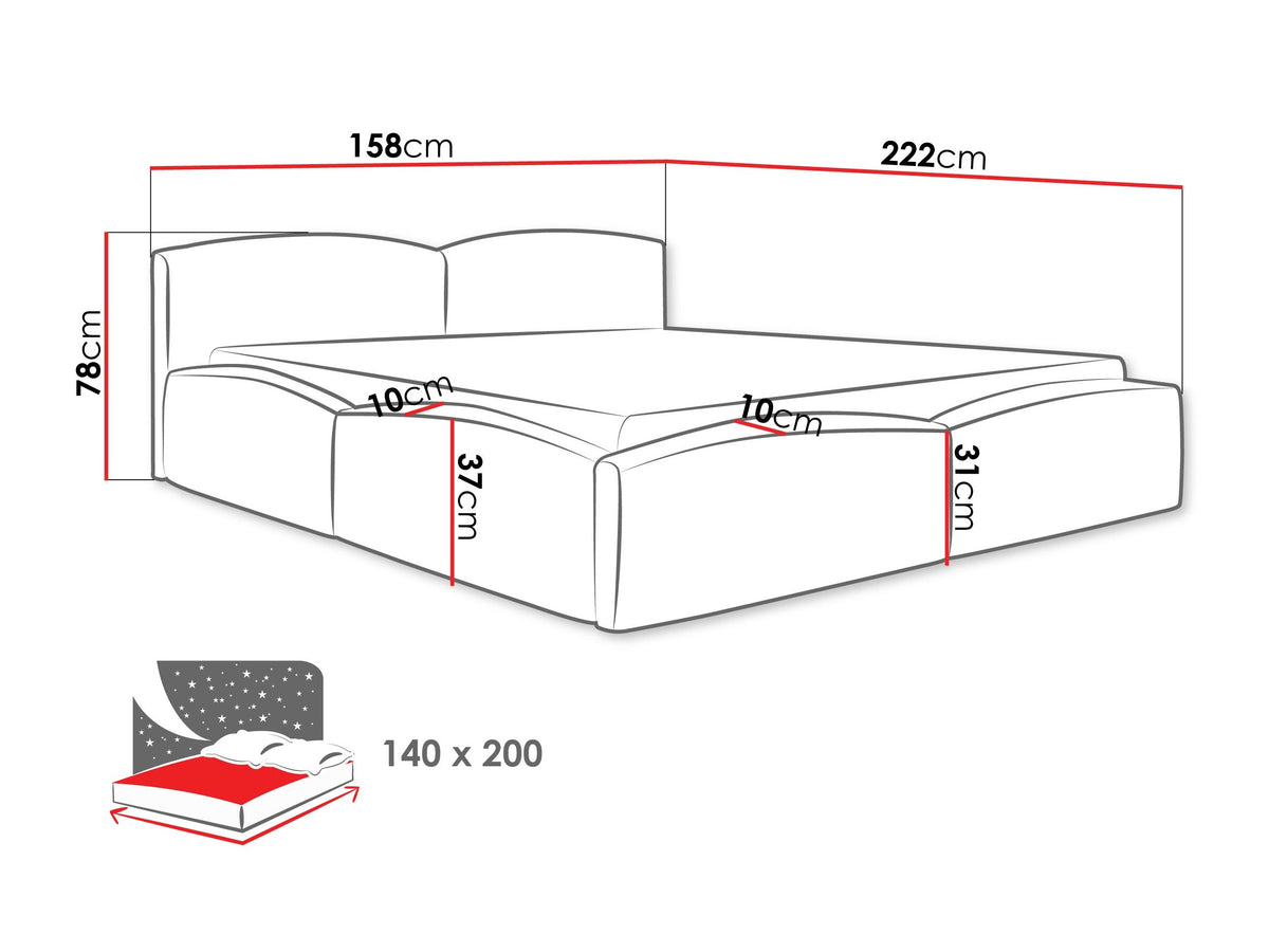Bed 637766